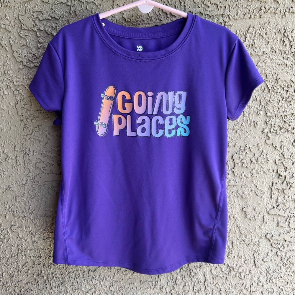 All in Motion Purple Activewear Top